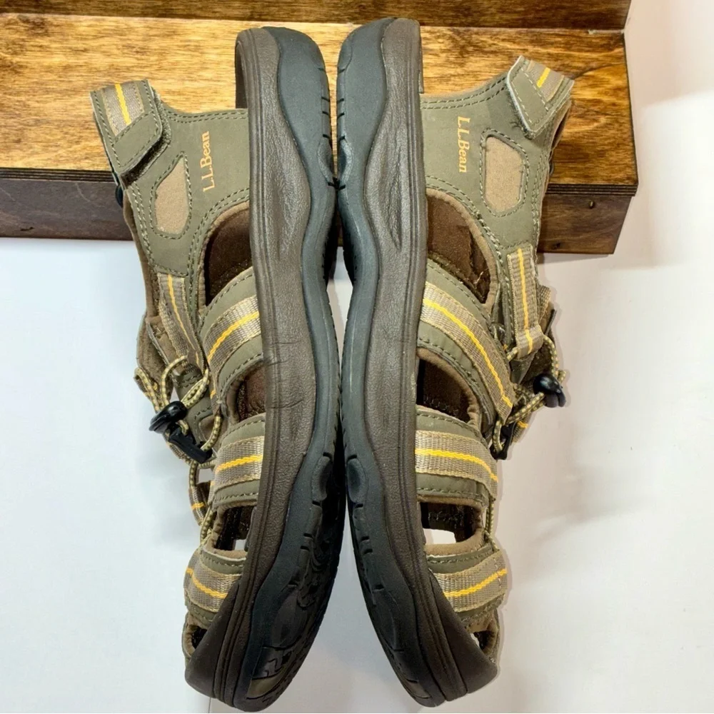 L.L. Bean Men's Size 8.5 Explorer Outdoor Sport Water Hiking Fishing Sandals